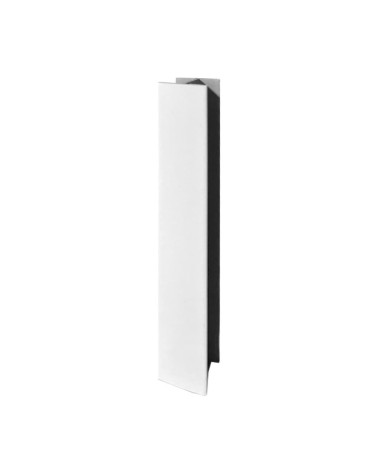 Giunzione lineare per zoccolo in PVC H 15 cm. bianco