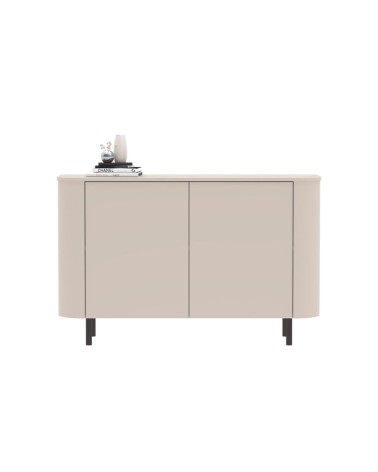 Madia Marini con 2 ante 130x43x85 H cm colore cashmere