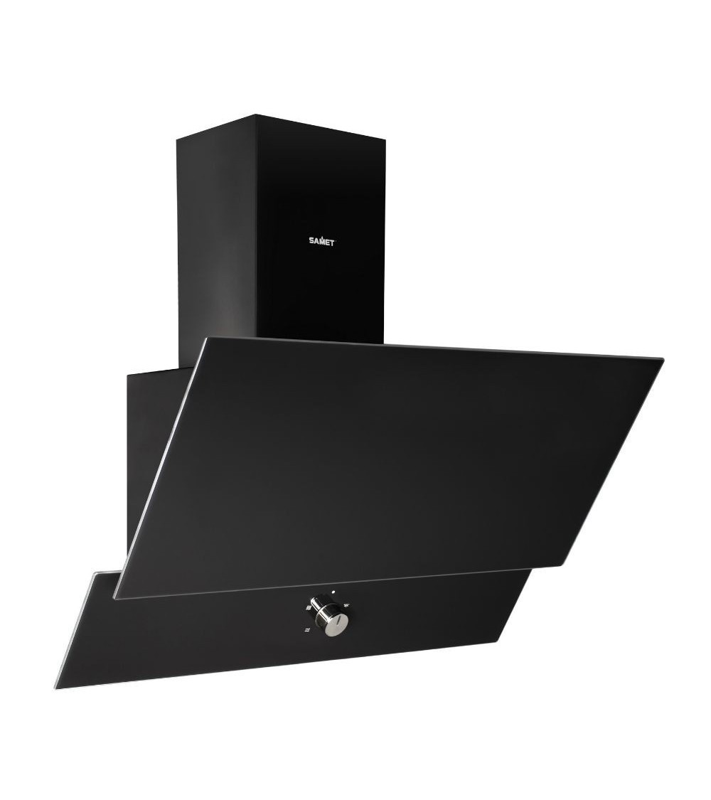Samet Cappa da parete TURBINE 60 nera 60 cm