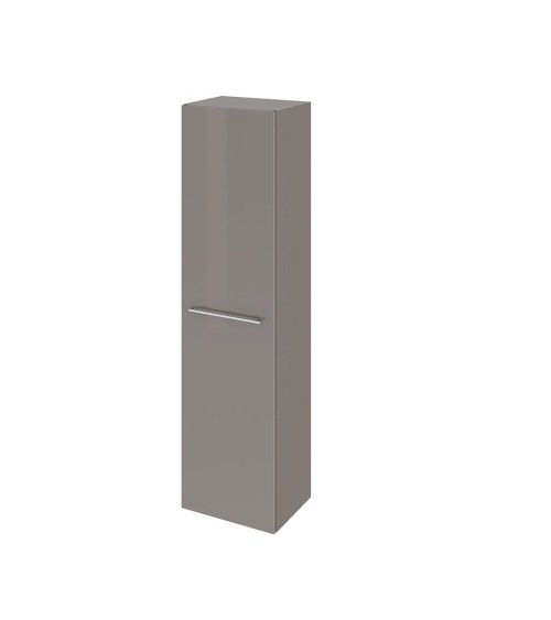 Colonna bagno sospesa Remix 1 anta H 174 colore grigio granito