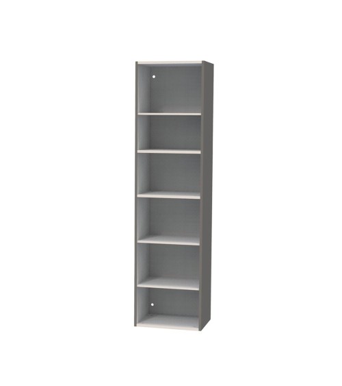 Colonna bagno sospesa Remix 1 anta H 174 colore grigio granito