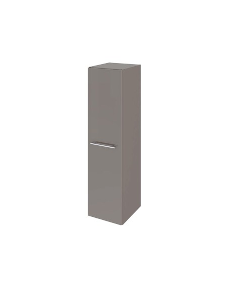 Colonna bagno sospesa Remix 1 anta H 115 colore grigio granito