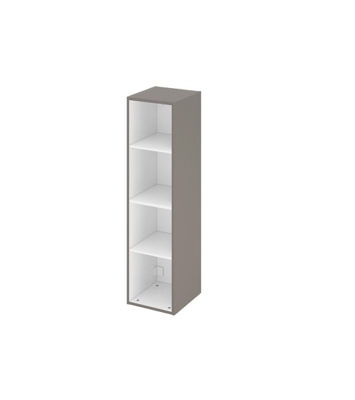 Colonna bagno sospesa Remix 1 anta H 115 colore grigio granito