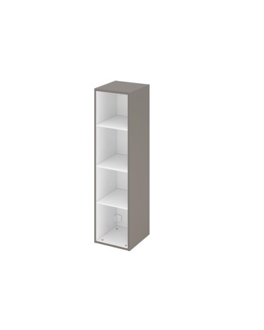 Colonna bagno sospesa Remix 1 anta H 115 colore grigio granito