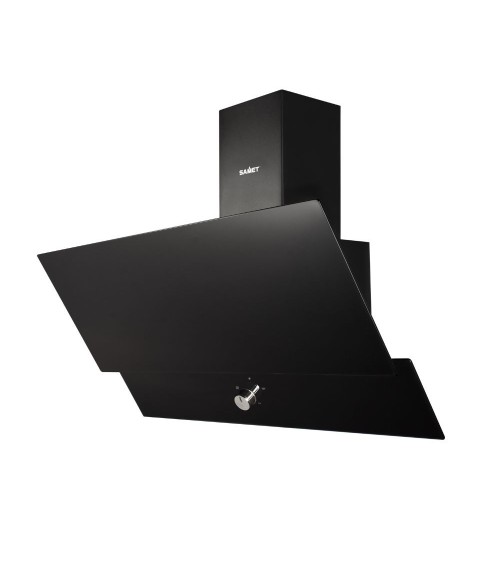Samet Cappa da parete TURBINE 90 nera 90 cm