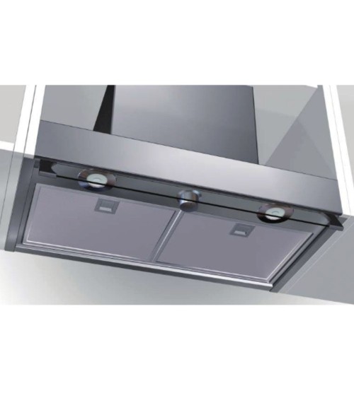 Samet Cappa sotto pensile potenza aspirante 550 m3/h Keller 90  inox