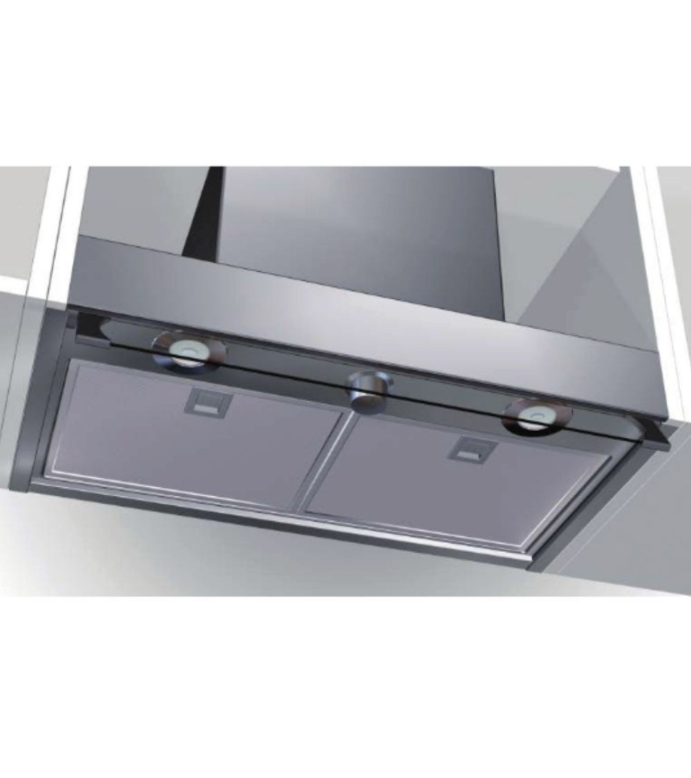 Samet Cappa sotto pensile potenza aspirante 550 m3/h Keller 90  inox