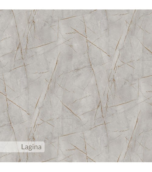 Scarpiera Kaju 3 ante a ribalta bianco e struttura lagina effetto marmo grigio opaco