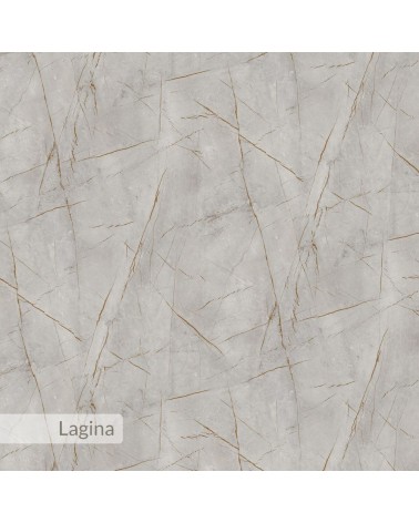 Scarpiera Kaju 3 ante a ribalta bianco e struttura lagina effetto marmo grigio opaco