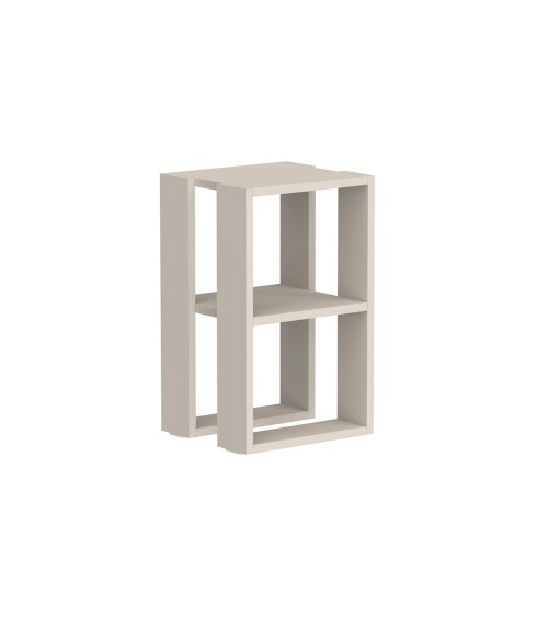 Tavolino comodino Lonie colore cashmere