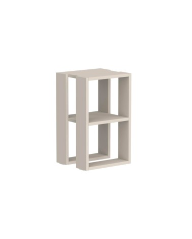 Tavolino comodino Lonie colore cashmere