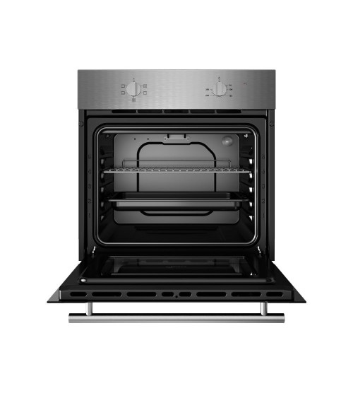 Forno statico Midea MO704STX 70 litri doppia manopola classe A nero inox