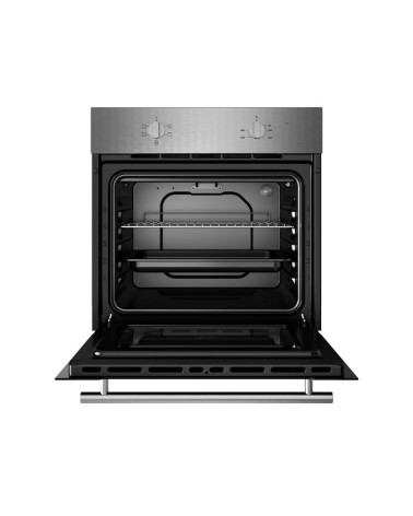 Forno statico Midea MO704STX 70 litri doppia manopola classe A nero inox