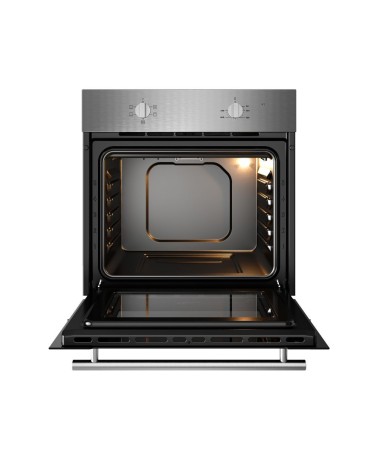Forno statico Midea MO704STX 70 litri doppia manopola classe A nero inox