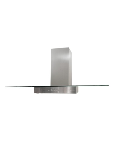 Barriviera Cappa Diamante 90 cm. 3 livelli di velocità piano in vetro classe C