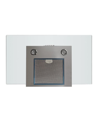 Barriviera Cappa Diamante 90 cm. 3 livelli di velocità piano in vetro classe C
