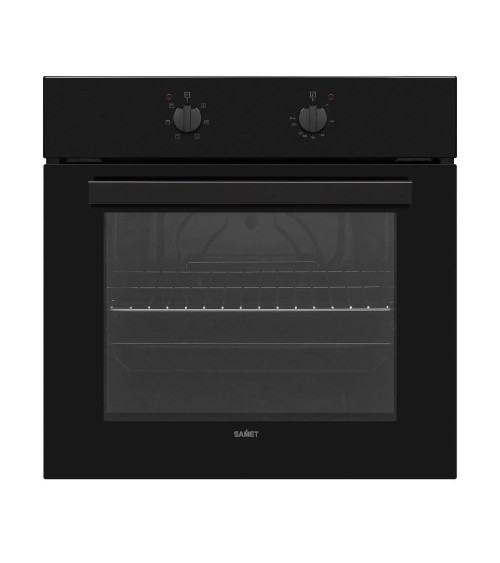 Forno elettrico statico Samet Zeus2RB da incasso 6 funzioni nero classe A