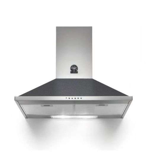 Cappa camino La Germania K80AMLND da 80 cm. 1 motore nero classe D