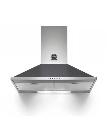 Cappa camino La Germania K80AMLND da 80 cm. 1 motore nero classe D