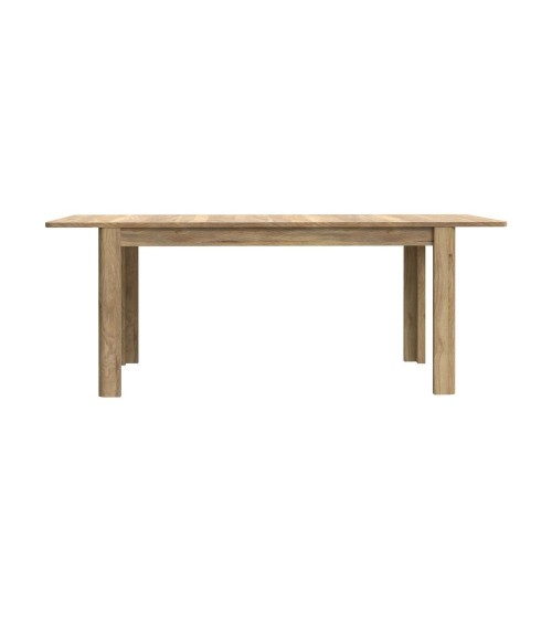 Tavolo allungabile Mono con allunga centrale 160x72.7x90.4 cm colore rovere