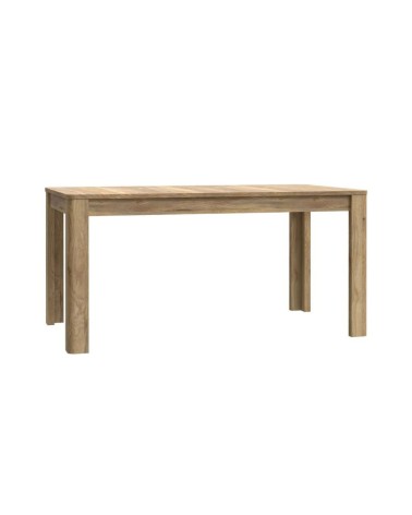 Tavolo allungabile Mono con allunga centrale 160x72.7x90.4 cm colore rovere