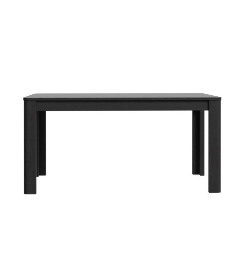 Tavolo allungabile Mono con allunga centrale 160x72.7x90.4 cm colore nero