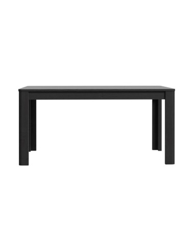 Tavolo allungabile Mono con allunga centrale 160x72.7x90.4 cm colore nero