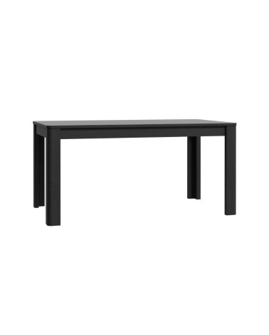 Tavolo allungabile Mono con allunga centrale 160x72.7x90.4 cm colore nero