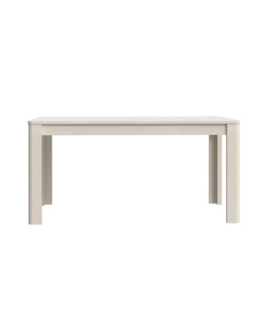Tavolo allungabile Mono con allunga centrale 160x72.7x90.4 cm colore cashmere