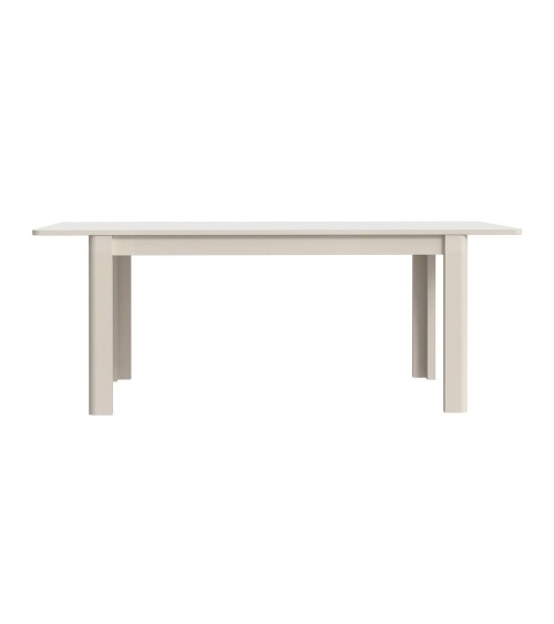 Tavolo allungabile Mono con allunga centrale 160x72.7x90.4 cm colore cashmere