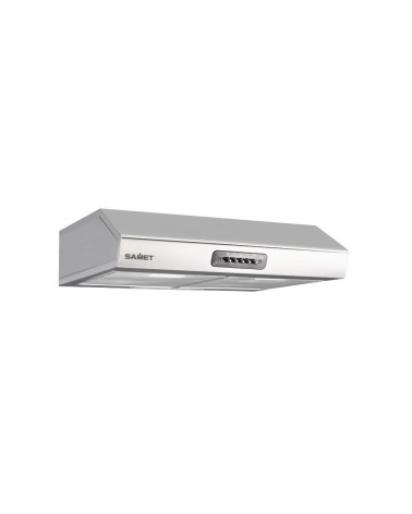 Gruppo cappa Samet sottopensile luce led potenza aspirante 280 m3/h 3 livelli Tornado 60 inox
