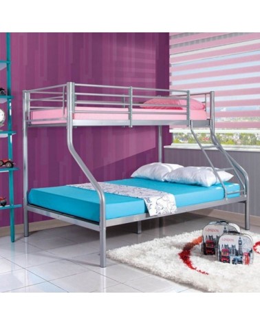 Letto a castello Aladdin in metallo