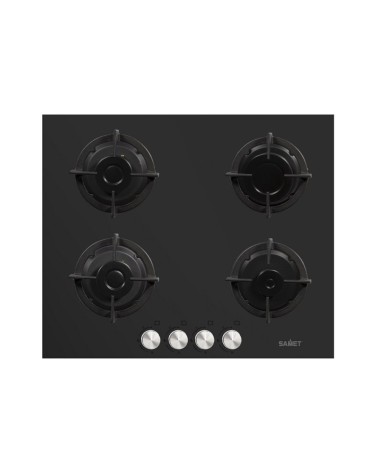 Cucina angolare Matera 180x160 con penisola reversibile bianca e nera