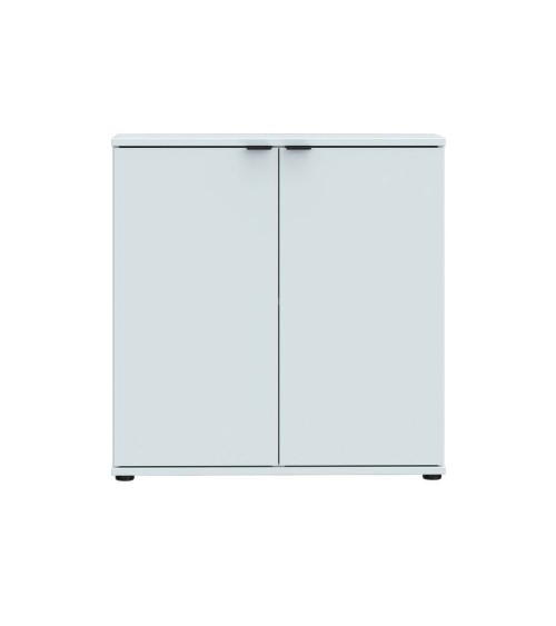 Mobile multiuso Segno con due ante  L 80 cm. colore grigio chiaro