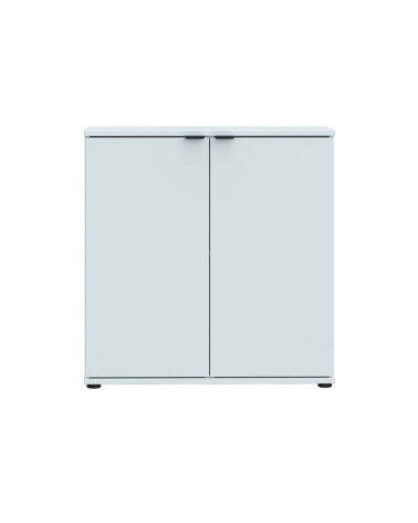 Mobile multiuso Segno con due ante  L 80 cm. colore grigio chiaro