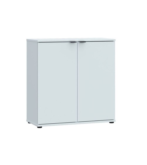 Mobile multiuso Segno con due ante  L 80 cm. colore grigio chiaro