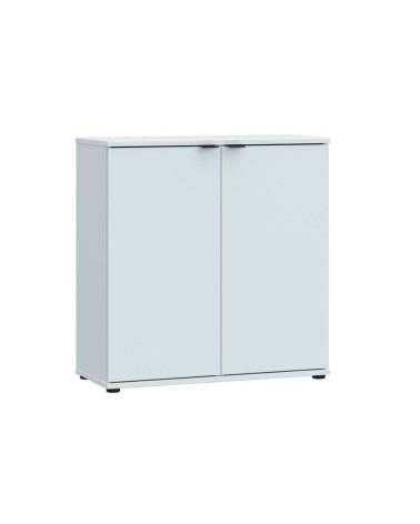 Mobile multiuso Segno con due ante  L 80 cm. colore grigio chiaro