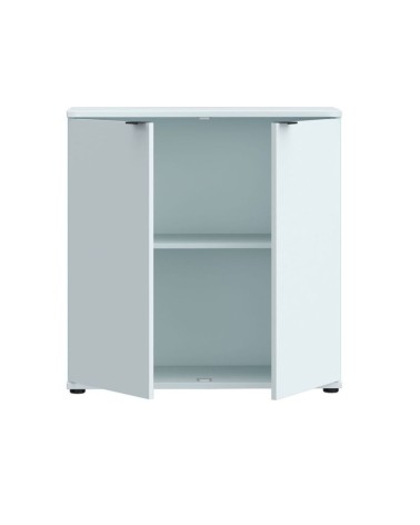 Mobile multiuso Segno con due ante  L 80 cm. colore grigio chiaro
