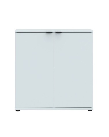 Mobile multiuso Segno con due ante  L 80 cm. colore grigio chiaro