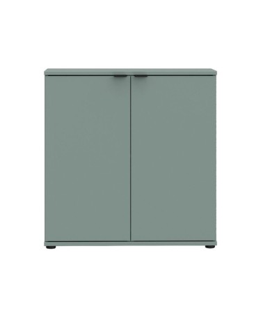 Mobile multiuso Segno con due ante  L 80 cm. colore verde salvia