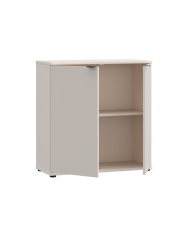 Mobile multiuso Segno con due ante  L 80 cm. colore cashmere