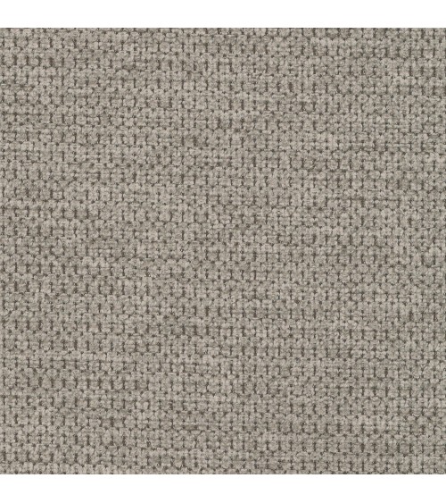 Divano letto angolare Sophie con penisola sinistra con pouf contenitore e 2 pouf estraibili in Aragon 20 e Aragon 97