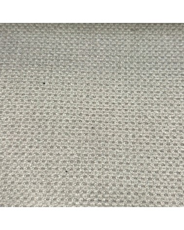 Divano letto angolare Sophie con penisola destra con pouf contenitore e 2 pouf estraibili in Giulia 9713 e Giulia 9712