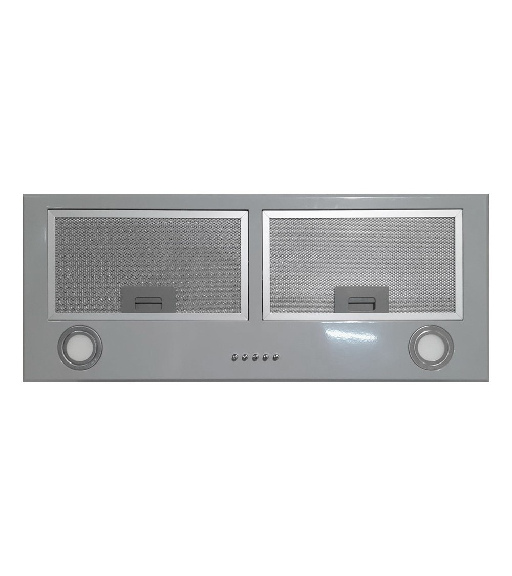 Cappa integrata sottopensile Samet Gruppo70 TB0272SAC luce led 3 livelli velocità colore silver classe D