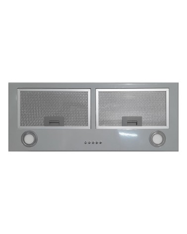 Cappa integrata sottopensile Samet Gruppo70 TB0272SAC luce led 3 livelli velocità colore silver classe D