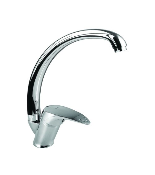 Miscelatore Platin con canna finitura cromata