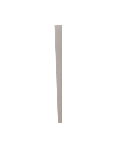 Confezione 4 gambe piramidali H 74 cm. in bianco frassinato
