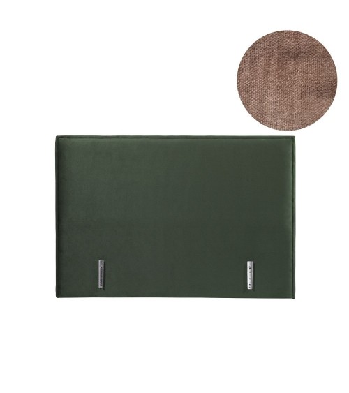 Letto matrimoniale contenitore Frame velluto tortora