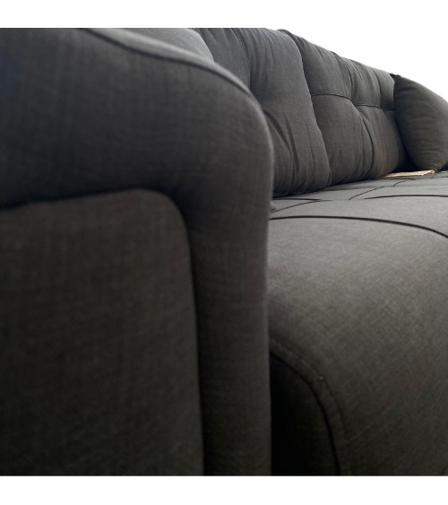 Divano letto contenitore Kemer grigio 07-814