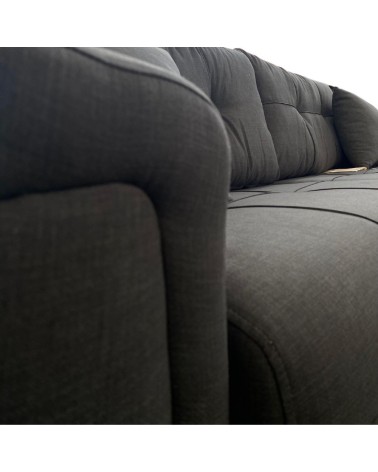 Divano letto contenitore Kemer grigio 07-814
